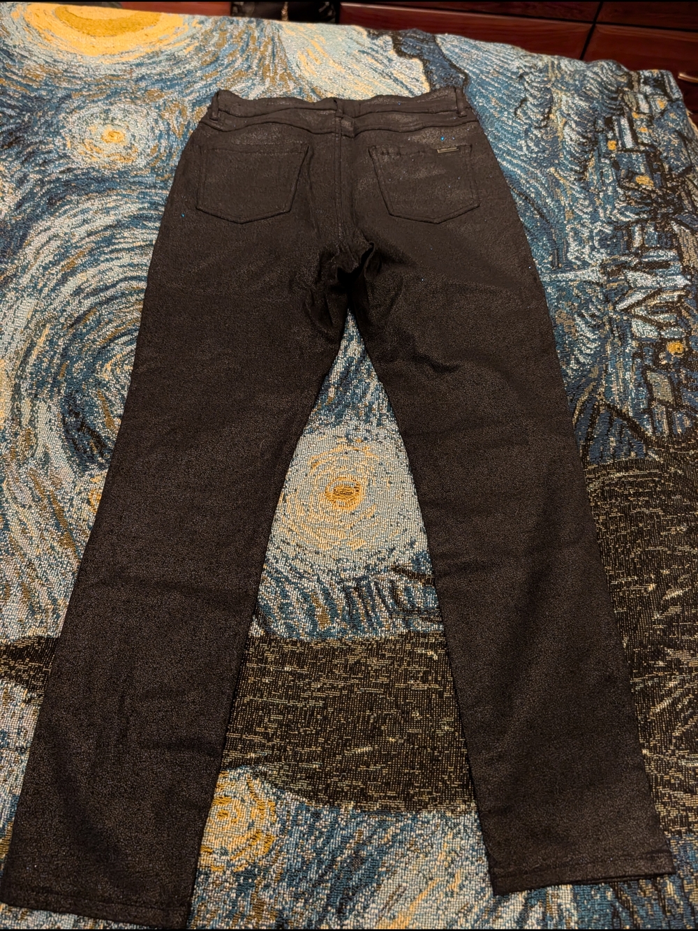 Joseph Ribkoff Sparkle Jeans - Picture 5 of 7